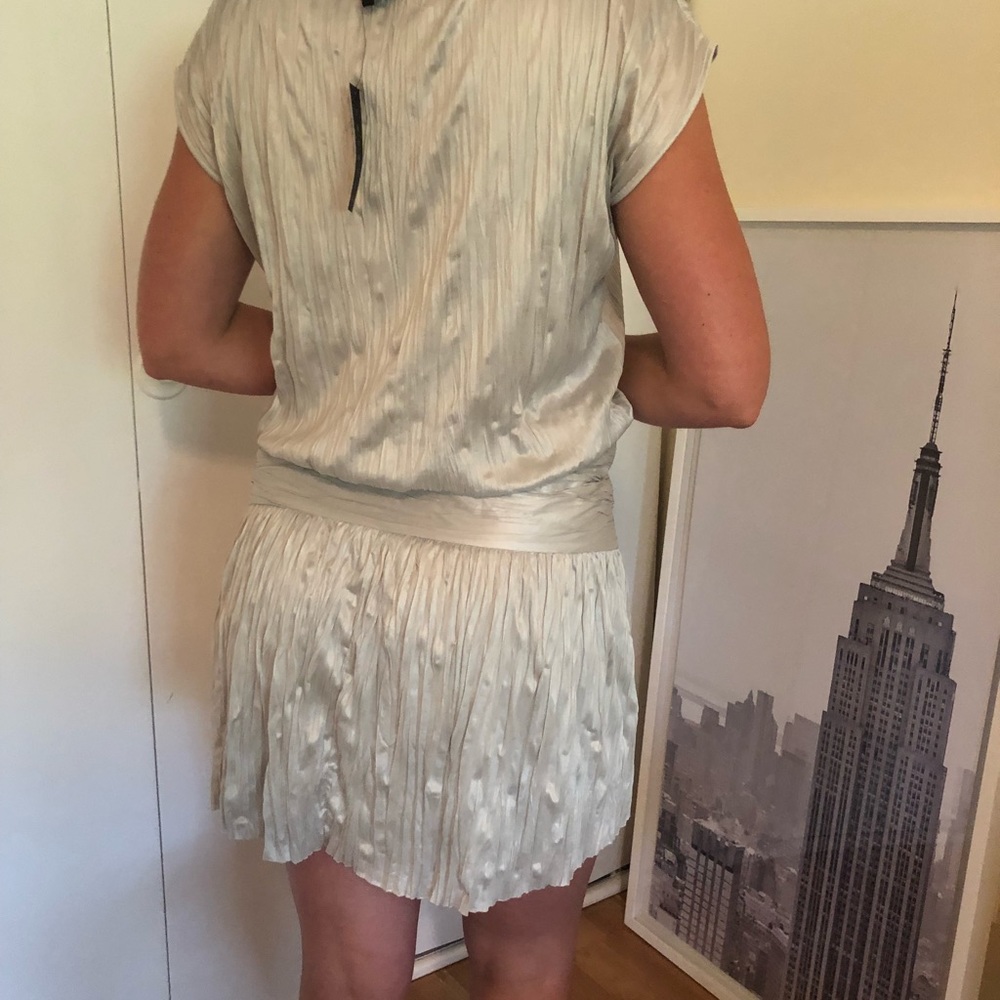 Theory silver dress - Picture 3 of 4
